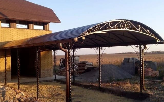 металлические навесы Солнечногорск